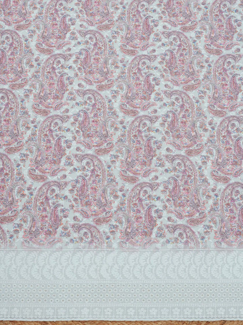 Soch Paisley Printed Unstitched Dress Material - Image 4