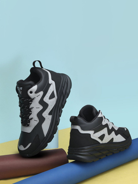 Field Care Men PU High-Top Sneakers