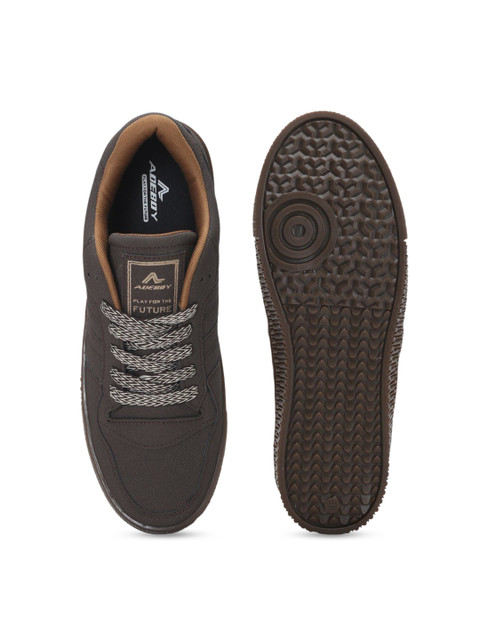 adeboy Men Lace-Ups Round Toe Sneakers - Image 5