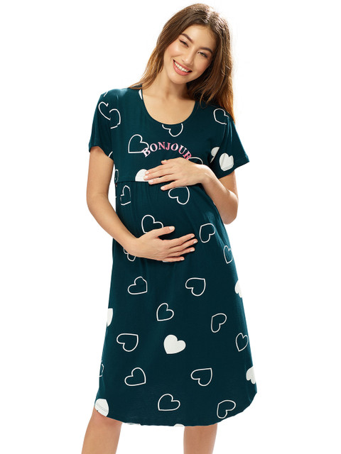 Lotik Printed Nightdress