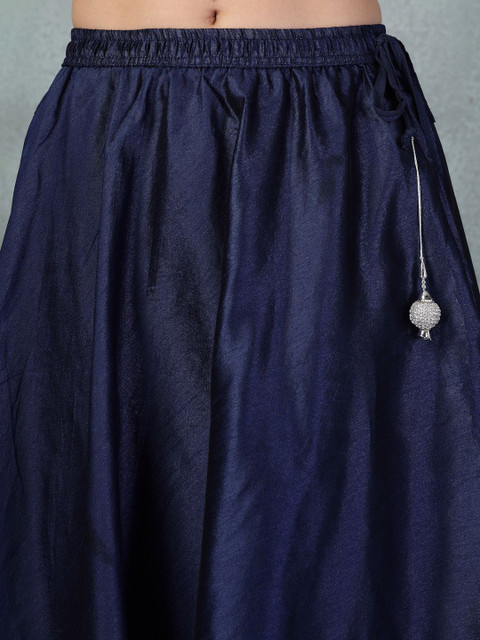 Moda Rapido Women Gotta Patti Flared Maxi Skirt - Image 7