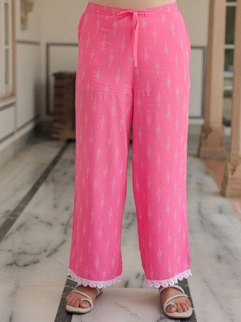 Aramya Women Printed Ethnic Palazzos