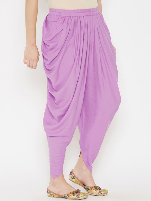 Castle Lifestyle Women Solid Ethnic Rayon Dhoti - Image 2