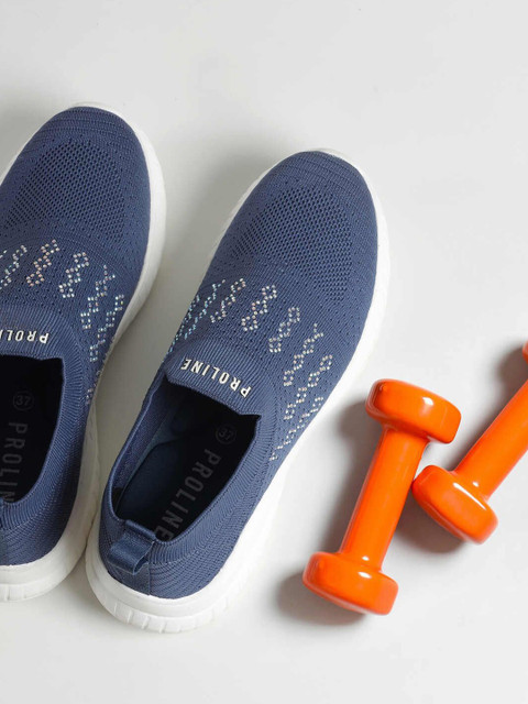 Proline Women Slip-On Walking Non-Marking Shoes