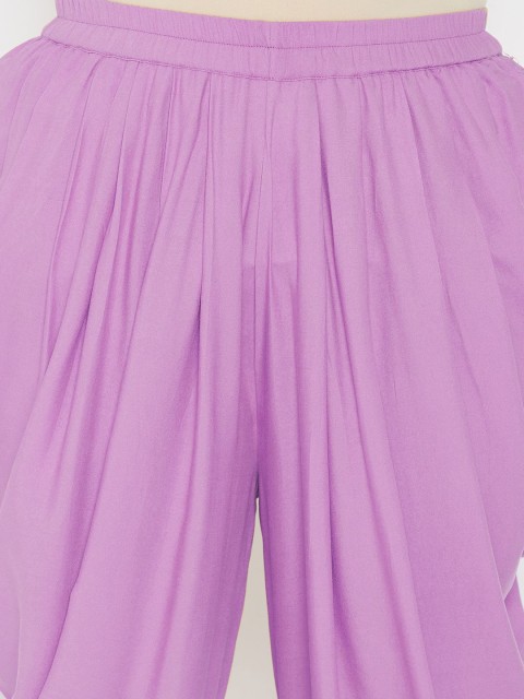 Castle Lifestyle Women Solid Ethnic Rayon Dhoti - Image 6