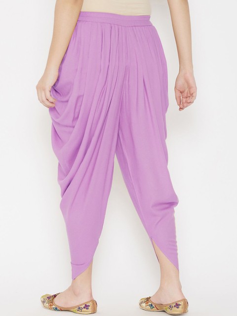 Castle Lifestyle Women Solid Ethnic Rayon Dhoti - Image 4