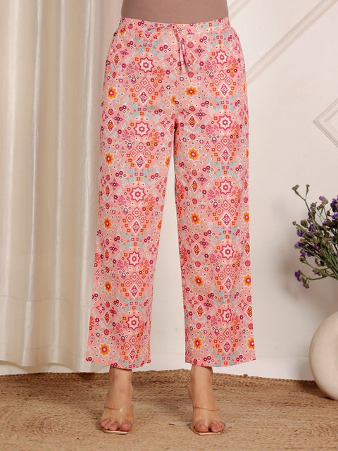 Aramya Women Printed Ethnic Palazzos
