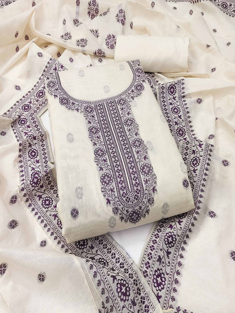 Peachmode Pure Cotton Unstitched Dress Material