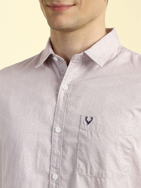 Allen Solly Men Opaque Printed Casual Shirt - Image 2