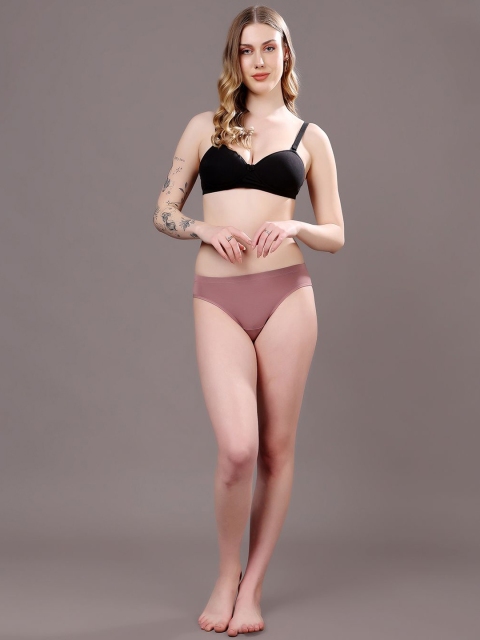 Louis Bayrad Mid Rise Maternity Brief LB 1031 Graphite - Image 5
