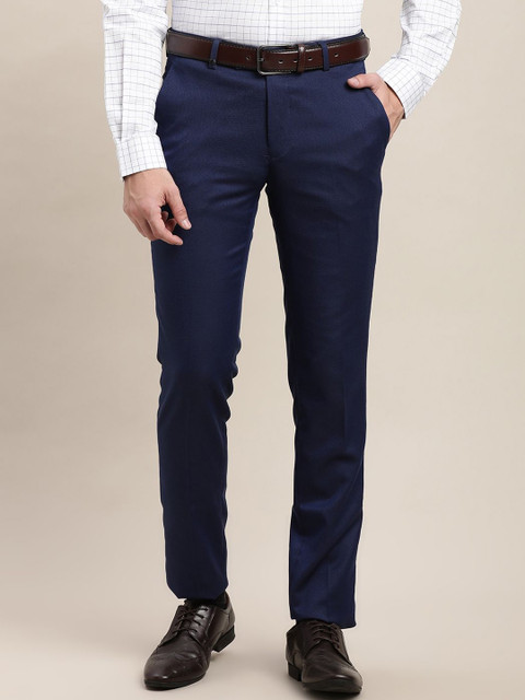 Turtle Men Tailored Slim Fit Trousers