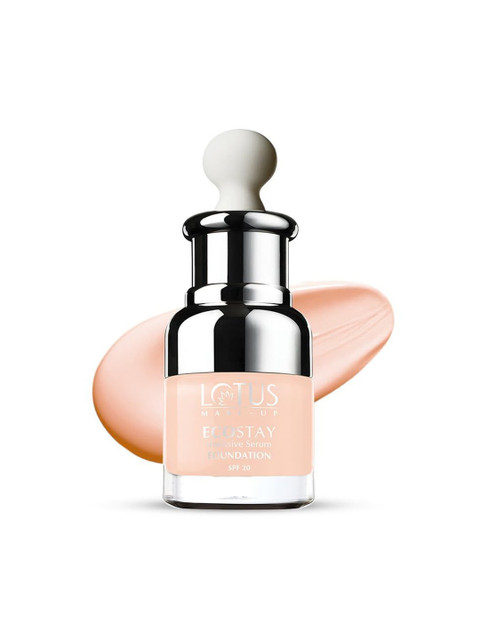 LOTUS Make-up Ecostay Vitamin E Intensive Serum Foundation With SPF 20 - 20 ml Snow IS01