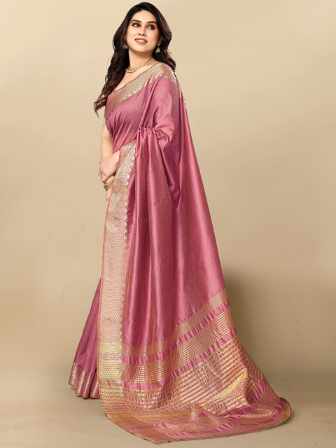 Moda Rapido Woven Design Zari Kanjeevaram Saree - Image 2