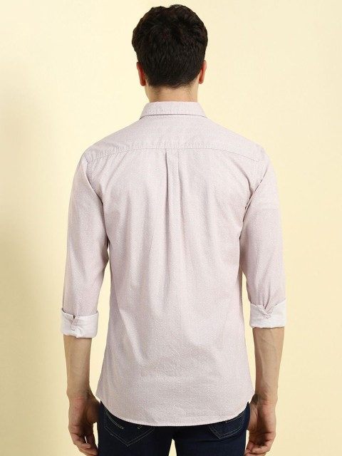 Allen Solly Men Opaque Printed Casual Shirt - Image 4