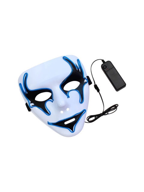 Hookaba Clown Craze LED Face Mask For Halloween Rave Live Concert - Image 3