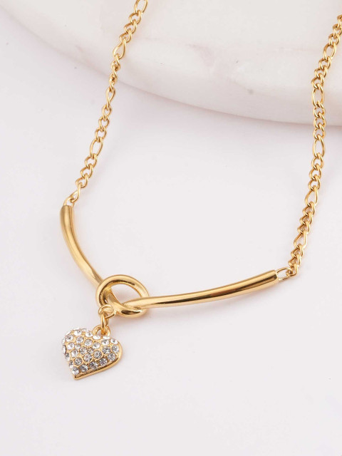 PALMONAS Gold-Plated Necklace