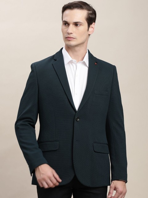 Turtle Self Designed Notched Lapel Single Breasted Blazer
