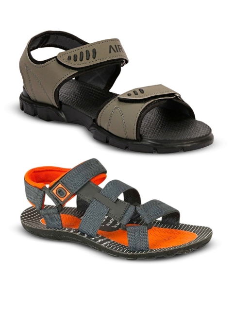 ORVAX Pack Of 2 Men Sandals