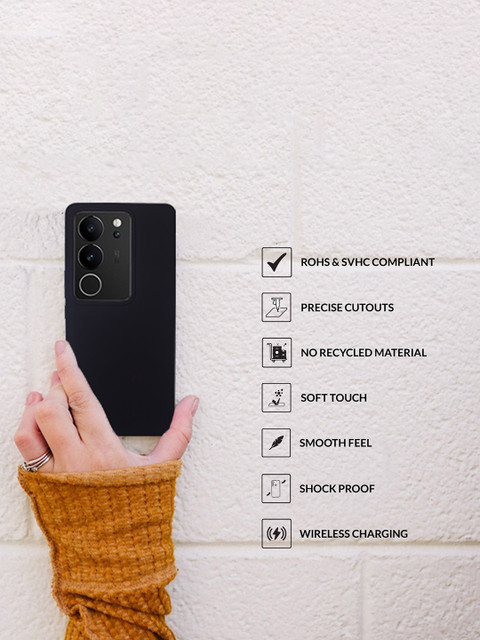 SPRIG Vivo V29 Liquid Silicone Back Cover - Image 5