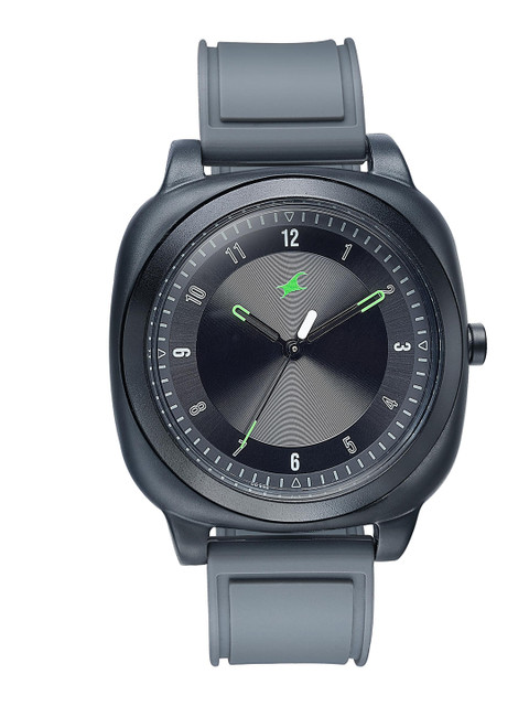 Fastrack Unisex Printed Dial & Bracelet Style Straps Analogue Watch 68034PP10W