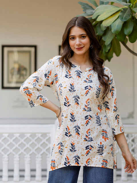 Mialo fashion Floral Printed Kurti