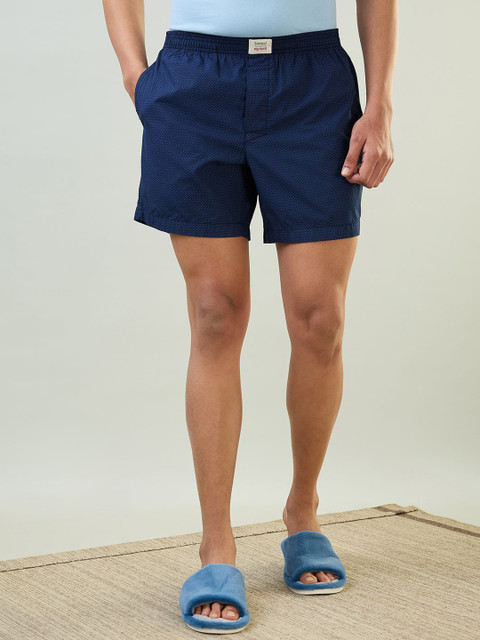 SleepZ by Raymond Men Printed Shorts