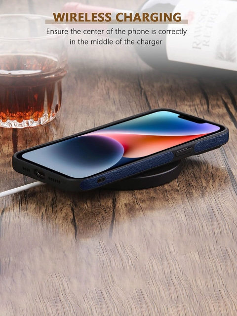 LIRAMARK Solid Printed iPhone 14 Plus Back Case Mobile Accessories - Image 6