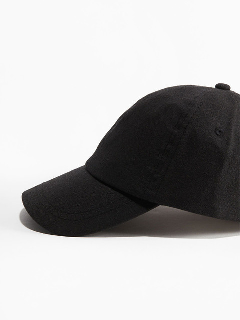 H&M Linen-Blend Cap - Image 2