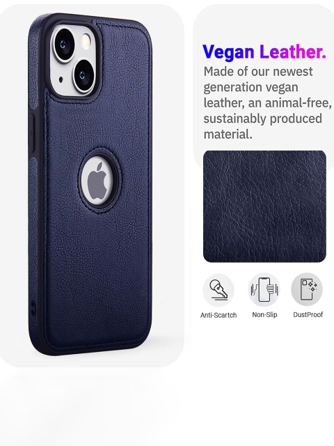 LIRAMARK Solid Printed iPhone 14 Plus Back Case Mobile Accessories - Image 5