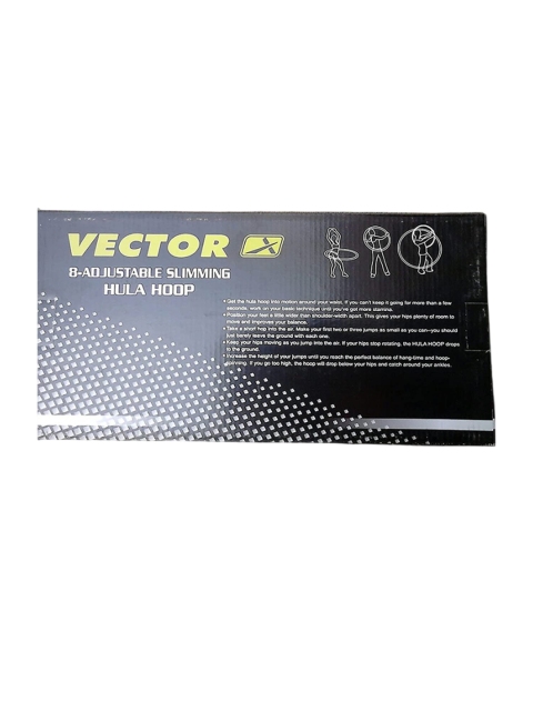 VECTOR X Adjustable Slimming Hula Hoop Waist Trimmer Fitness Ring - Image 2