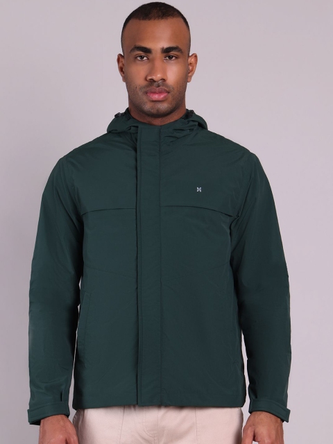 HOUSE OF VEDAS Waterproof Hooded Rain Jacket