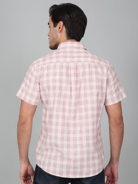 Cantabil Men Original Opaque Checked Casual Shirt - Image 5