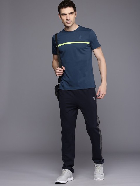 MOUNTAIN COLOURS Men Colour-Blocked Color Blocked Mid-Rise TrackPants - Image 3