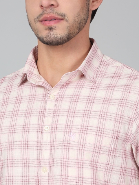 Cantabil Men Original Opaque Checked Casual Shirt - Image 2