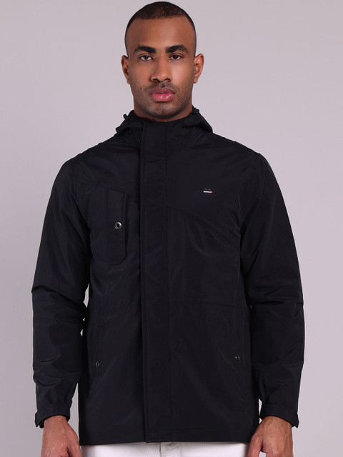 HOUSE OF VEDAS Waterproof Hooded Rain Jacket