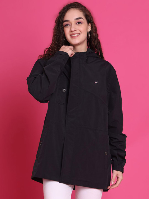 HOUSE OF VEDAS Waterproof Hooded Rain Jacket