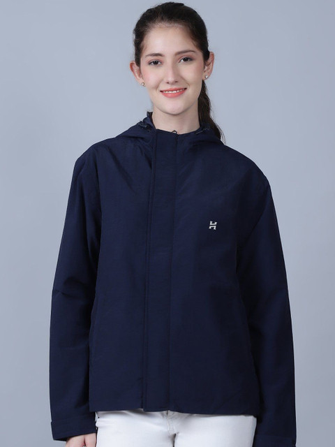 HOUSE OF VEDAS Waterproof Hooded Rain Jacket