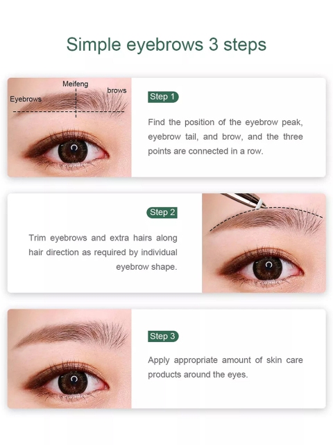 Lichee Portable Eyebrow, Face, Upper-Lips, Nose Hair Removal Electric Trimmer - Image 3