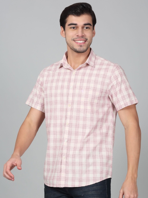 Cantabil Men Original Opaque Checked Casual Shirt - Image 4