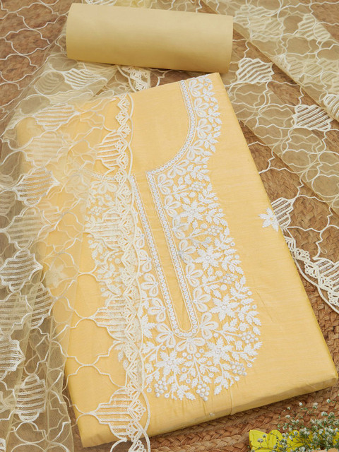 Soch Embroidered Unstitched Dress Material