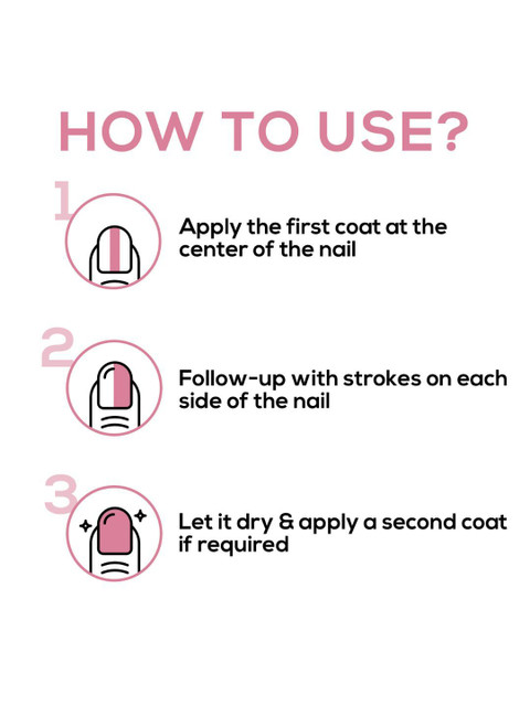 Renee Mattitude Long Lasting Nail Paint - 10 ml - Rosy Kiss - Image 5