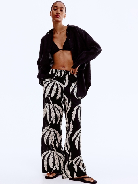 H&M Cotton Drawstring Trousers