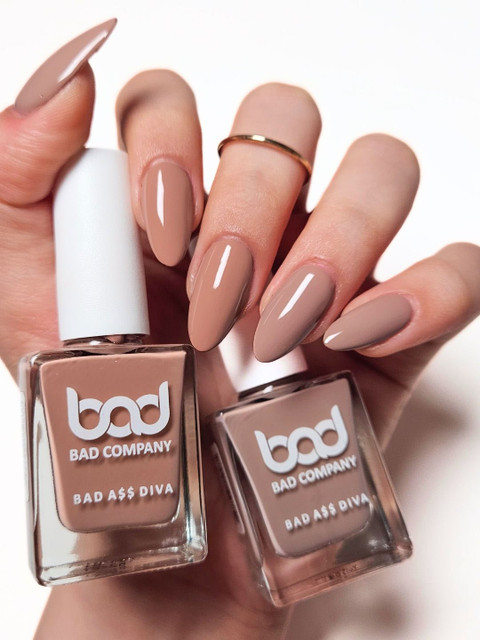 BAD COMPANY Set Of 2 Nail Polish - 10 ml Each - Beautiful Scars 81 - Force Of Nature 96