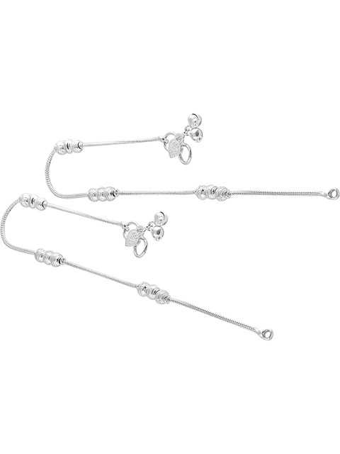 Heer Collection Silver-Plated Anklet