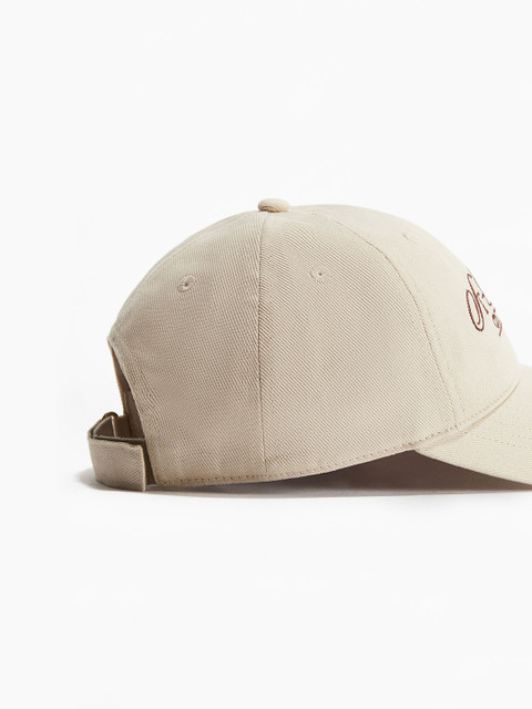 H&M Embroidered-Motif Twill Cap - Image 2