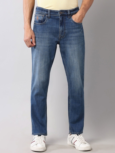 U.S. Polo Assn. Denim Co. Men Classic Regular Fit Mid-Rise Light Fade Jeans - Image 4