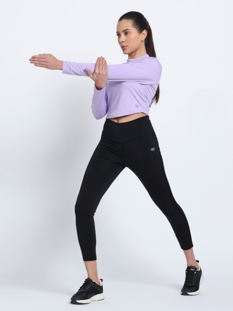 CLOTHWIK COLLECTION Women Solid Round Neck T-shirt - Image 6