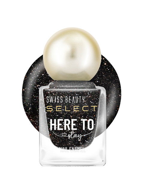 SWISS BEAUTY Here To Stay Waterproof Nail Enamel 12ml - Chunky Emerald 31