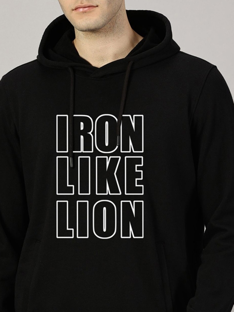 LEON Men Printed Hooded Sweatshirt - Image 2