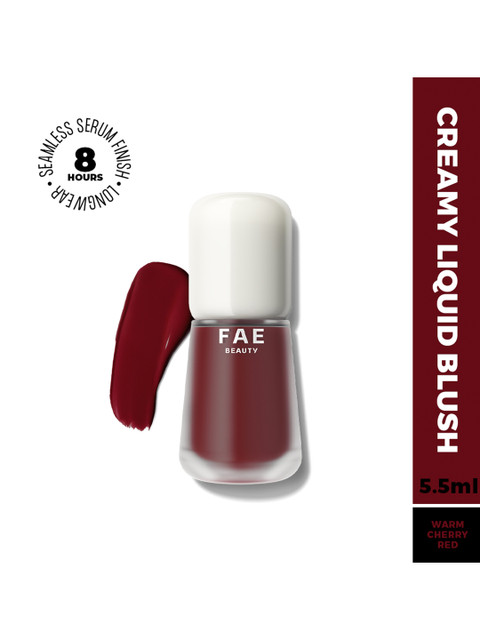 FAE BEAUTY Lush Serum Like Finish 8H Creamy Liquid Blush 5.5ml -Saucy Warm Cherry Red 009